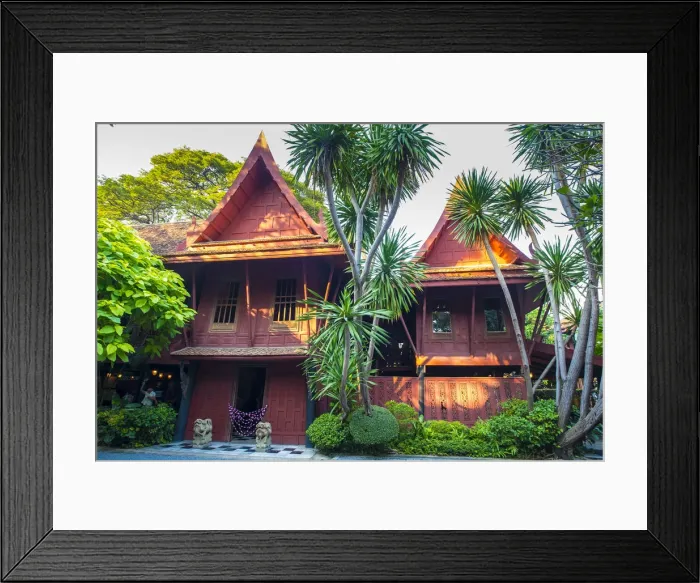 Framed Print : Jim Thompson House, Bangkok, Thailand Framed Print : Jim Thompson House, Bangkok, Thailand