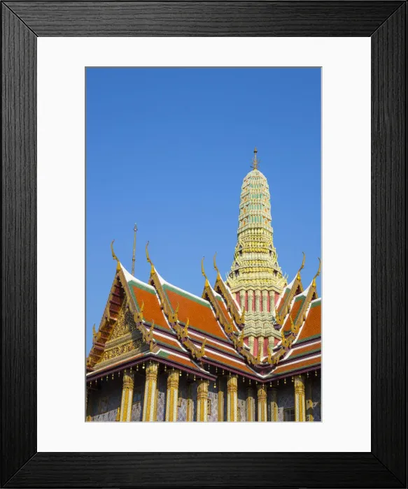 Framed Print : Wat Phra Kaew (Temple of the Emerald Buddha), Bangkok, Thailand Framed Print : Wat Phra Kaew (Temple of the Emerald Buddha), Bangkok, Thailand
