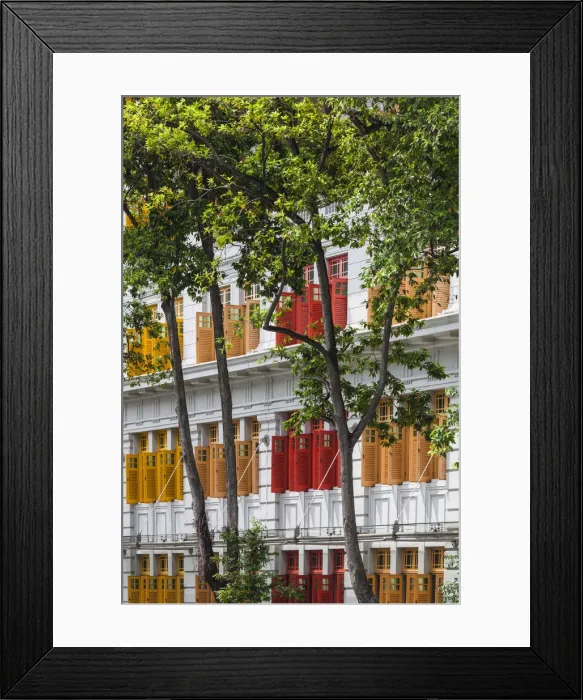 Framed Print : Singapore, MITA Building, Ministry of Information and The Arts, housed in former police Framed Print : Singapore, MITA Building, Ministry of Information and The Arts, housed in former police
