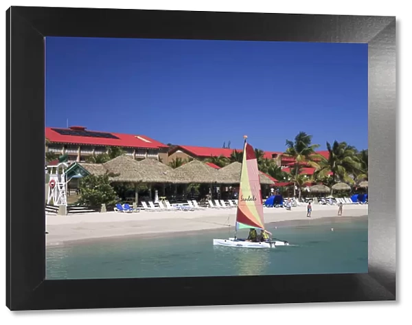 Caribbean, St Lucia, Rodney Bay, Sandals Beach Resort