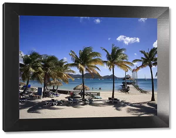 Caribbean, St Lucia, Rodney Bay, Sandals Beach Resort