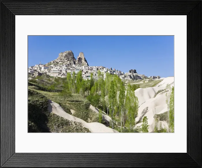 Framed Print : The Rock Castle of Uchisar, Cappadocia, Anatolia, Turkey Framed Print : The Rock Castle of Uchisar, Cappadocia, Anatolia, Turkey