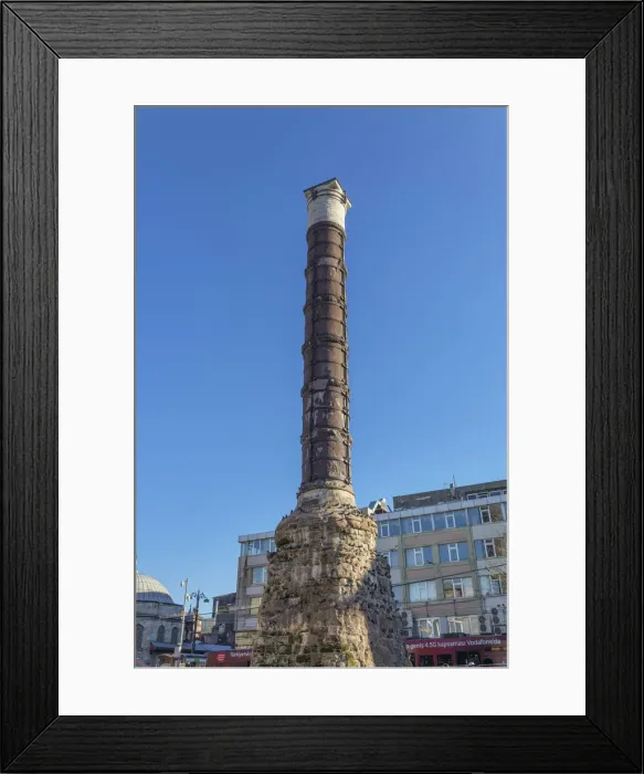 Framed Print : Column of Constantine, Burnt Stone, Burnt Pillar, Istanbul, Turkey Framed Print : Column of Constantine, Burnt Stone, Burnt Pillar, Istanbul, Turkey