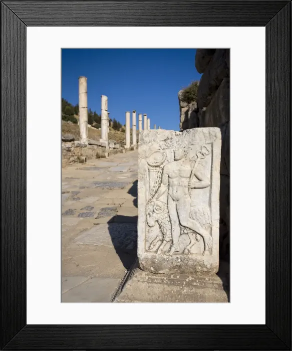 Framed Print : Curetes Street, Ephesus, Turkey Framed Print : Curetes Street, Ephesus, Turkey