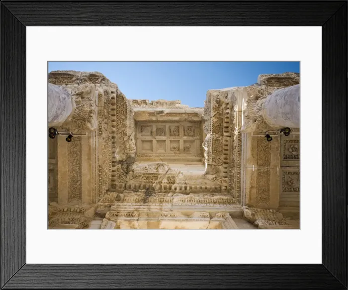 Framed Print : Library of Celsus, Ephesus, Turkey Framed Print : Library of Celsus, Ephesus, Turkey