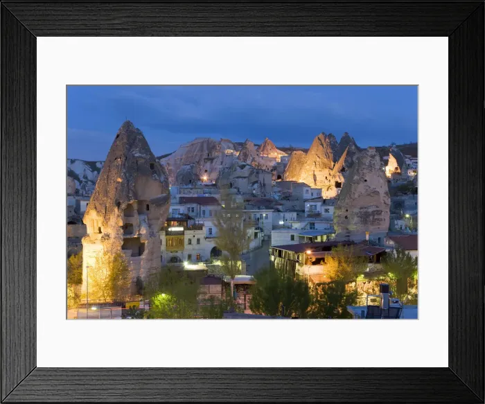 Framed Print : Goreme and Tufa rock formations, Cappadocia, Anatolia, Turkey Framed Print : Goreme and Tufa rock formations, Cappadocia, Anatolia, Turkey