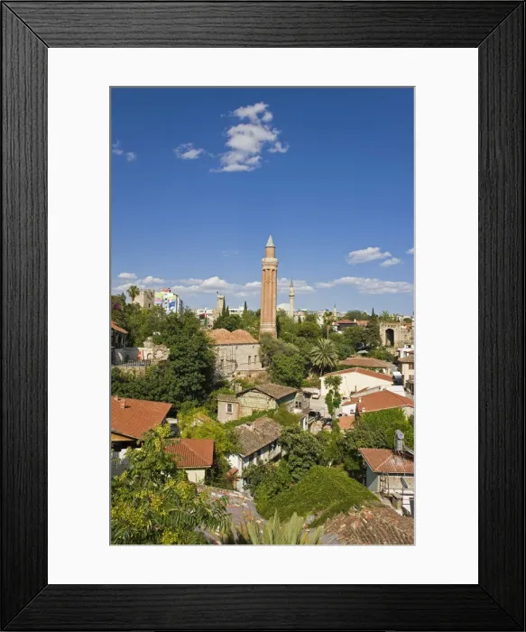 Framed Print : Yivli Minare (Grooved Minaret) and Tekeli Memet Pasa Mosque, Kaleici, Antalya, Mediterranean Framed Print : Yivli Minare (Grooved Minaret) and Tekeli Memet Pasa Mosque, Kaleici, Antalya, Mediterranean