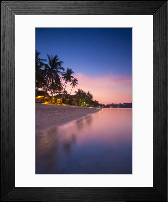 Framed Print : Bo Phut beach, Koh Samui, Thailand Framed Print : Bo Phut beach, Koh Samui, Thailand