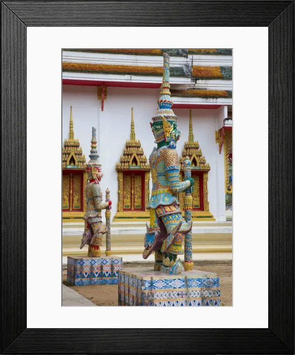 Framed Print : Wat Samret, Koh Samui, Thailand Framed Print : Wat Samret, Koh Samui, Thailand