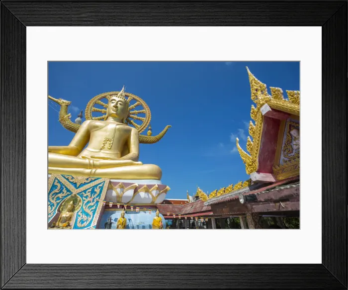 Framed Print : Wat Phra Yai Ko Pan (Big Buddha), Bo Phut, Koh Samui, Thailand Framed Print : Wat Phra Yai Ko Pan (Big Buddha), Bo Phut, Koh Samui, Thailand