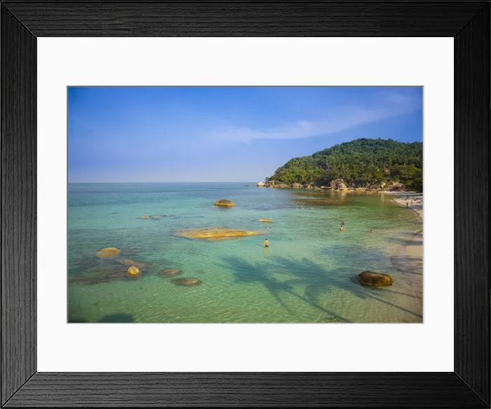 Framed Print : Silver Beach, Koh Samui, Thailand Framed Print : Silver Beach, Koh Samui, Thailand
