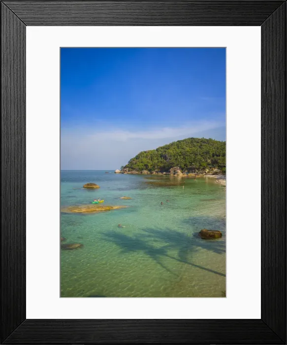Framed Print : Silver Beach, Koh Samui, Thailand Framed Print : Silver Beach, Koh Samui, Thailand