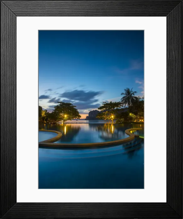 Framed Print : Swimming pool, Rayavadee resort, Railay Peninsula, Krabi Province, Thailand Framed Print : Swimming pool, Rayavadee resort, Railay Peninsula, Krabi Province, Thailand