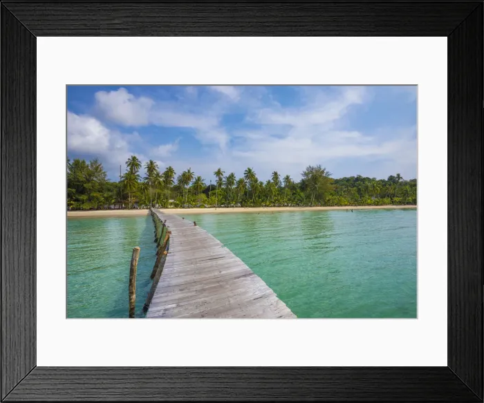 Framed Print : Bang Bao Bay, Ko Kut, nr. Ko Chang, Thailand Framed Print : Bang Bao Bay, Ko Kut, nr. Ko Chang, Thailand