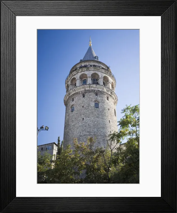 Framed Print : Galata Tower, Galatasaray, Istanbul, Turkey Framed Print : Galata Tower, Galatasaray, Istanbul, Turkey