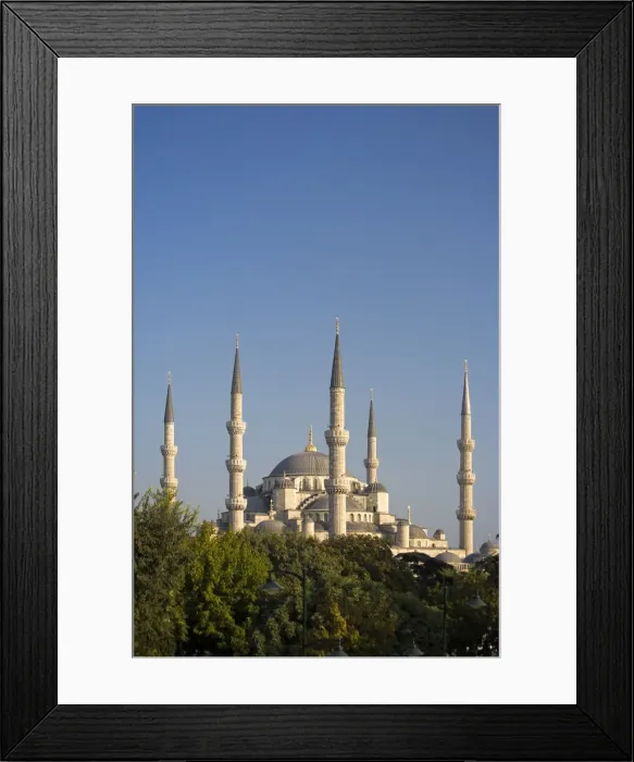 Framed Print : Blue Mosque, Sultanhamet, Istanbul, Turkey Framed Print : Blue Mosque, Sultanhamet, Istanbul, Turkey