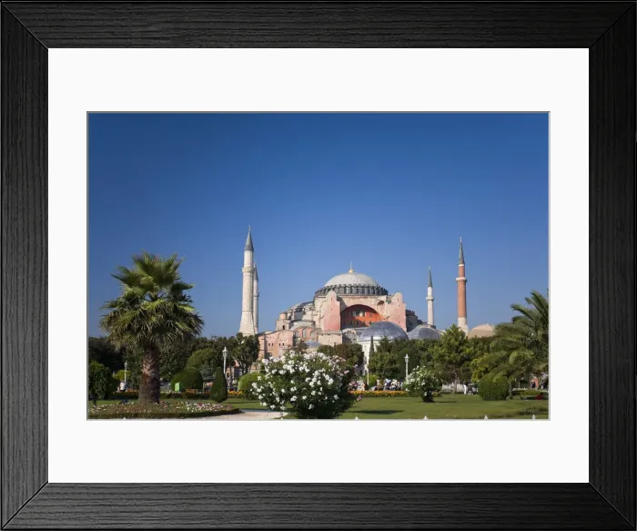 Framed Print : Aya Sofia (Hagia Sophia), Sultanhamet, Istanbul, Turkey Framed Print : Aya Sofia (Hagia Sophia), Sultanhamet, Istanbul, Turkey