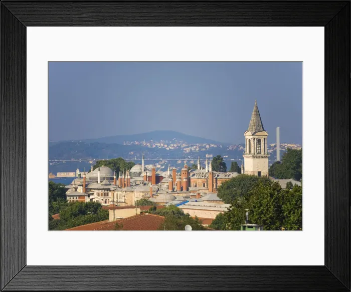 Framed Print : Aerial view of Topkapi Palace, Istanbul, Turkey Framed Print : Aerial view of Topkapi Palace, Istanbul, Turkey