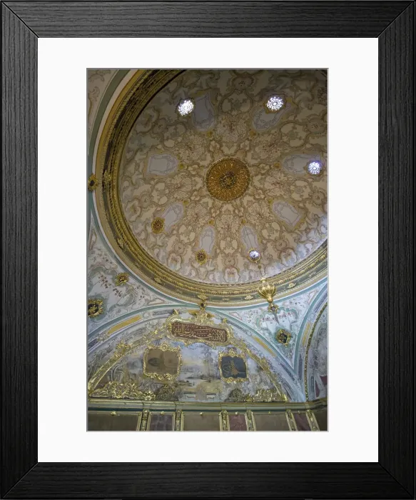 Framed Print : Imperial Council Chamber, Topkapi Palace, Istanbul, Turkey Framed Print : Imperial Council Chamber, Topkapi Palace, Istanbul, Turkey