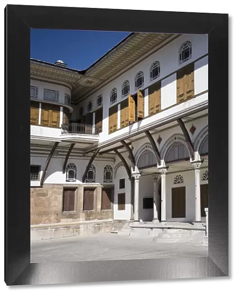 Courtyard of the favourites, The Harem, Topkapi Palace, Istanbul, Turkey