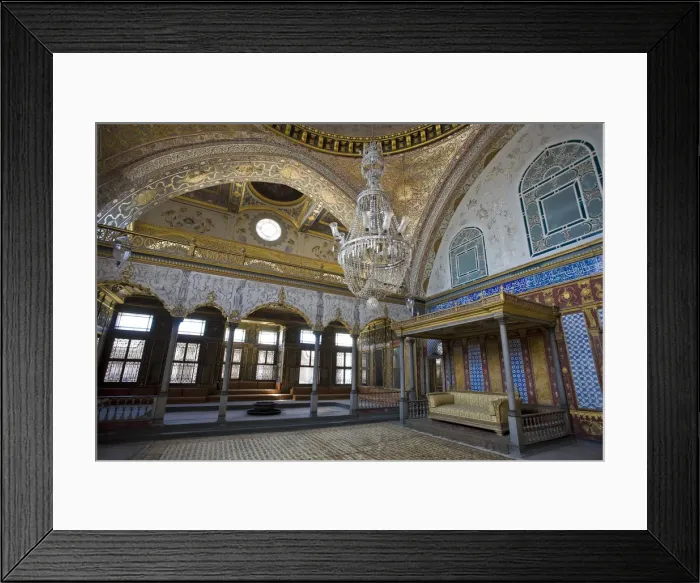 Framed Print : Imperial Hall, The Harem, Topkapi Palace, Istanbul, Turkey Framed Print : Imperial Hall, The Harem, Topkapi Palace, Istanbul, Turkey