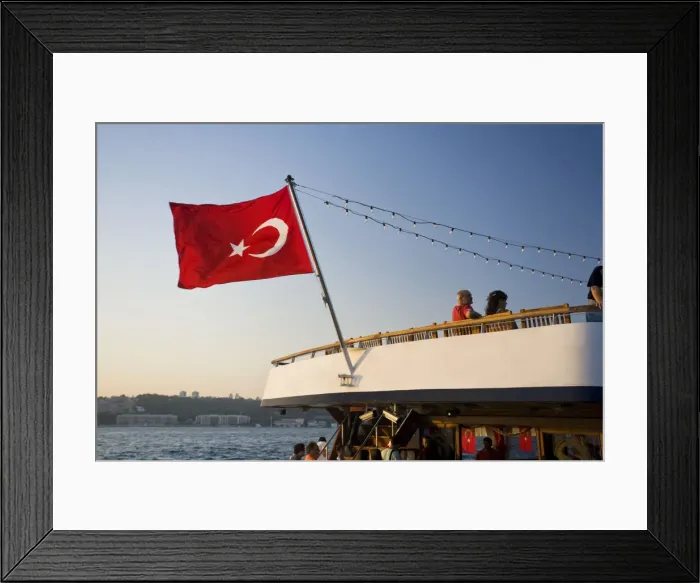 Framed Print : Ferry, Istanbul, Turkey Framed Print : Ferry, Istanbul, Turkey