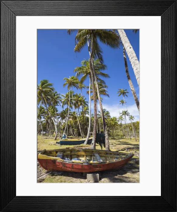 Framed Print : St Vincent and The Grenadines, Bequia Framed Print : St Vincent and The Grenadines, Bequia