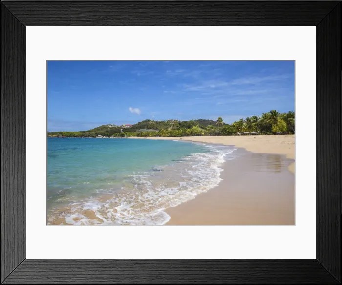 Framed Print : St Vincent and The Grenadines, Mayreau, Saline Bay Framed Print : St Vincent and The Grenadines, Mayreau, Saline Bay