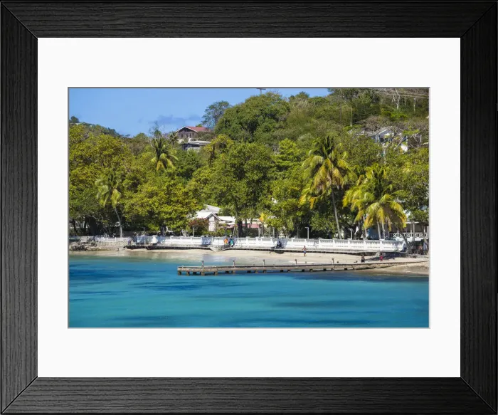 Framed Print : St Vincent and The Grenadines, Bequia, Belmont Walkway, Bequia Plantation Hotel and beach Framed Print : St Vincent and The Grenadines, Bequia, Belmont Walkway, Bequia Plantation Hotel and beach