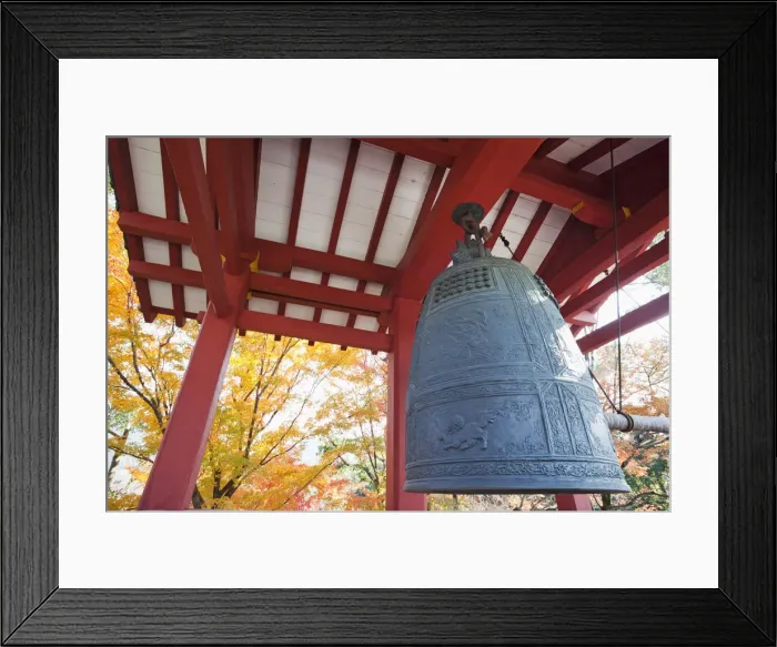 Framed Print : Japan, Kyoto, Uji, Byodoin Temple, The Temple Bell Framed Print : Japan, Kyoto, Uji, Byodoin Temple, The Temple Bell