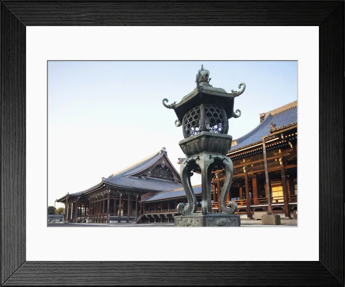 Framed Print : Japan, Kyoto, Nishi-Honganji Temple Framed Print : Japan, Kyoto, Nishi-Honganji Temple