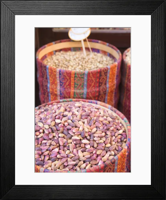 Framed Print : Turkey, Eastern Turkey, Gaziantep, Antep, Bazaar, Pistachios Framed Print : Turkey, Eastern Turkey, Gaziantep, Antep, Bazaar, Pistachios