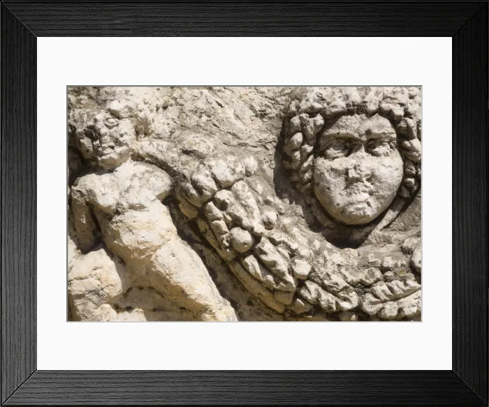 Framed Print : Turkey, Eastern Turkey, Gaziantep, Gaziantep museum, Madusa head on Roman Sarcophagus Framed Print : Turkey, Eastern Turkey, Gaziantep, Gaziantep museum, Madusa head on Roman Sarcophagus