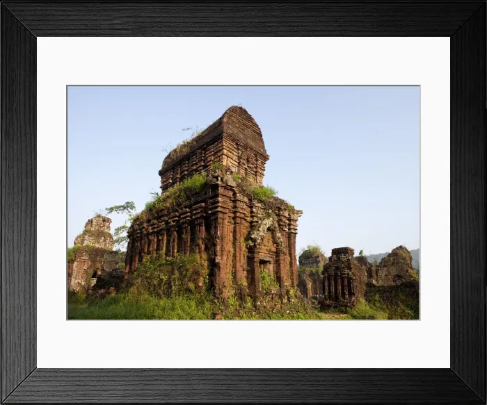 Framed Print : Vietnam, My Son, Cham Ruins