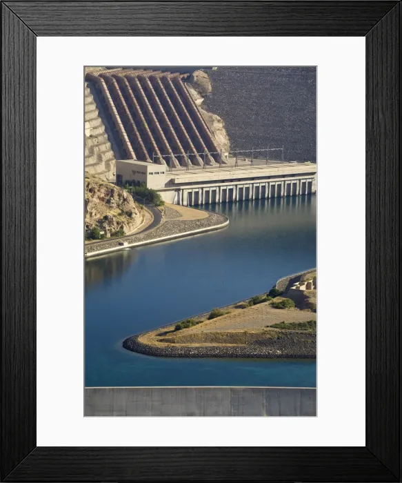 Framed Print : Turkey, Eastern Turkey, near Adiyaman, Ataturk Dam - part of GAP (Southeastern Anatolia Framed Print : Turkey, Eastern Turkey, near Adiyaman, Ataturk Dam - part of GAP (Southeastern Anatolia