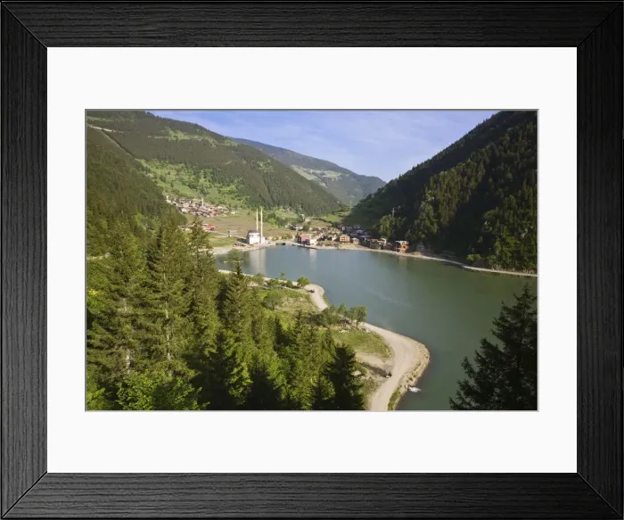 Framed Print : Turkey, Trabzon, Uzungol, Ulu Mosque Framed Print : Turkey, Trabzon, Uzungol, Ulu Mosque