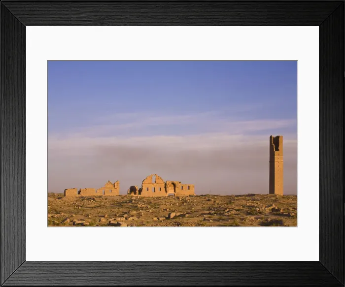 Framed Print : Turkey, Eastern Turkey, Harran, Minaret and ruins of Ulu Cami Framed Print : Turkey, Eastern Turkey, Harran, Minaret and ruins of Ulu Cami
