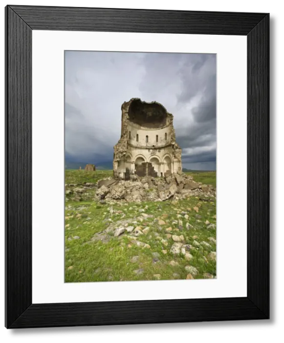 Framed Print : Turkey, Eastern Turkey, Kars, Ani Ruins, Church of the Redeemer Framed Print : Turkey, Eastern Turkey, Kars, Ani Ruins, Church of the Redeemer