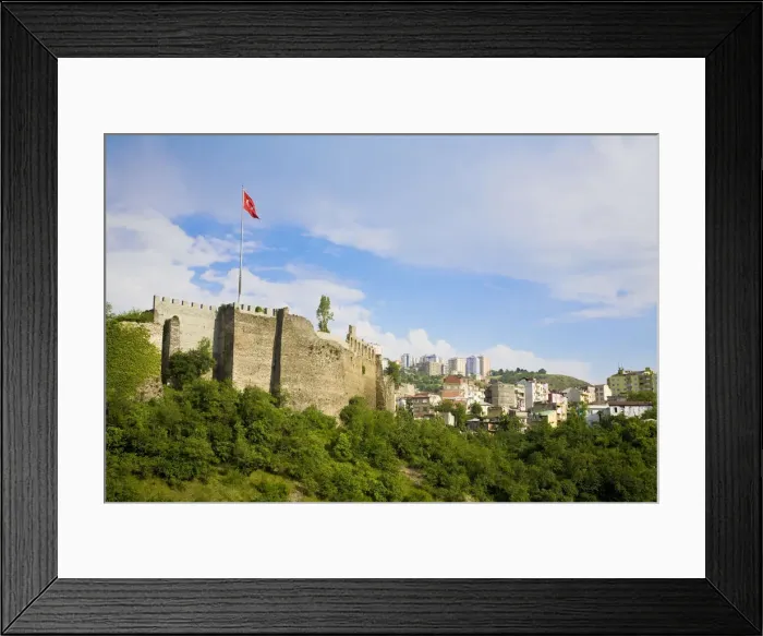 Framed Print : Turkey, Trabzon, Ortahisar, Kale - Castle Framed Print : Turkey, Trabzon, Ortahisar, Kale - Castle