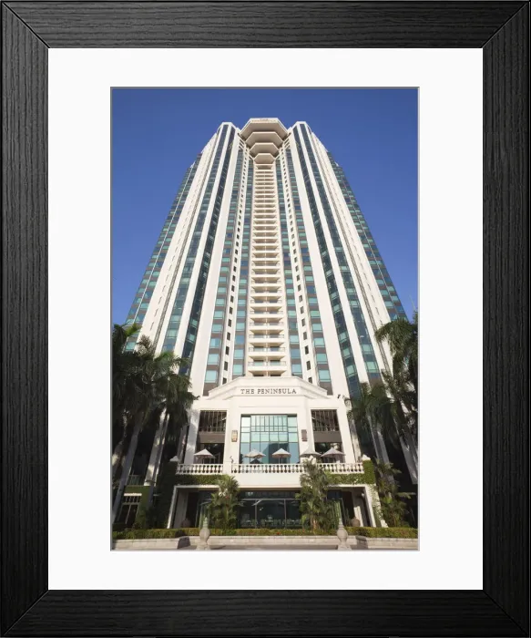 Framed Print : Thailand, Bangkok, Peninsula Hotel Framed Print : Thailand, Bangkok, Peninsula Hotel