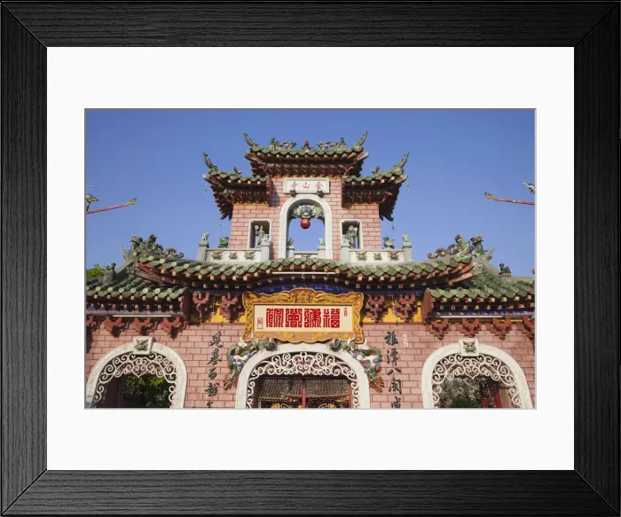 Framed Print : Vietnam, Hoi An, Assembly Hall of the Hainan Chinese Congregation Framed Print : Vietnam, Hoi An, Assembly Hall of the Hainan Chinese Congregation