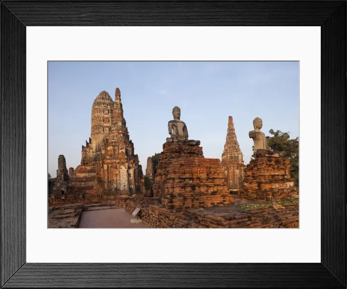 Framed Print : Thailand, Ayutthaya, Ayutthaya Historical Park, Wat Chai Wattanaram Framed Print : Thailand, Ayutthaya, Ayutthaya Historical Park, Wat Chai Wattanaram