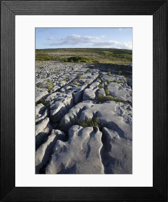 Framed Print : Republic of Ireland, County Clare, The Burren Framed Print : Republic of Ireland, County Clare, The Burren
