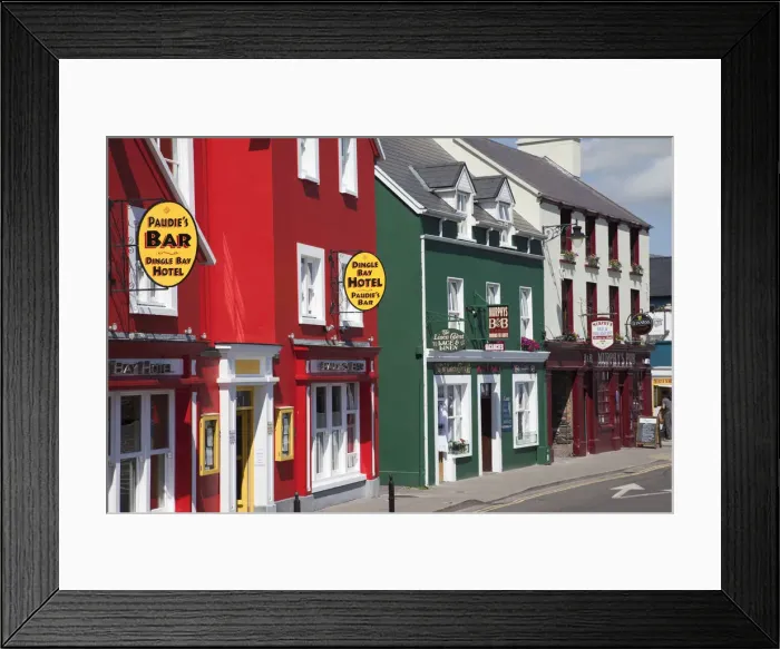 Framed Print : Republic of Ireland, County Kerry, Dingle Framed Print : Republic of Ireland, County Kerry, Dingle