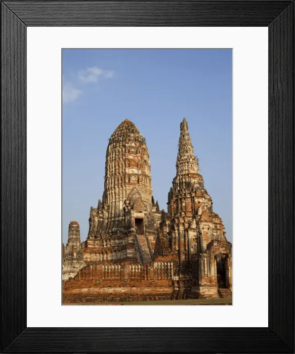 Framed Print : Thailand, Ayutthaya, Ayutthaya Historical Park, Wat Chai Wattanaram Framed Print : Thailand, Ayutthaya, Ayutthaya Historical Park, Wat Chai Wattanaram