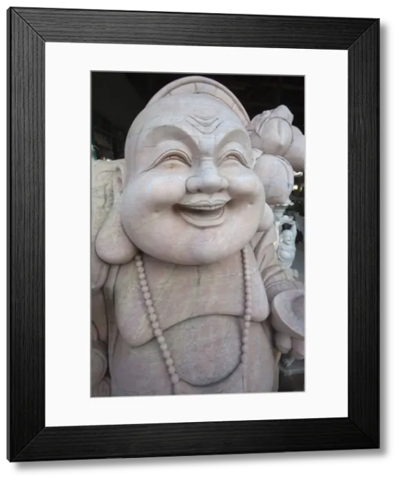 Framed Print : Vietnam, Hoi An, Marble Mountain, Marble Buddha Statue for Sale Framed Print : Vietnam, Hoi An, Marble Mountain, Marble Buddha Statue for Sale