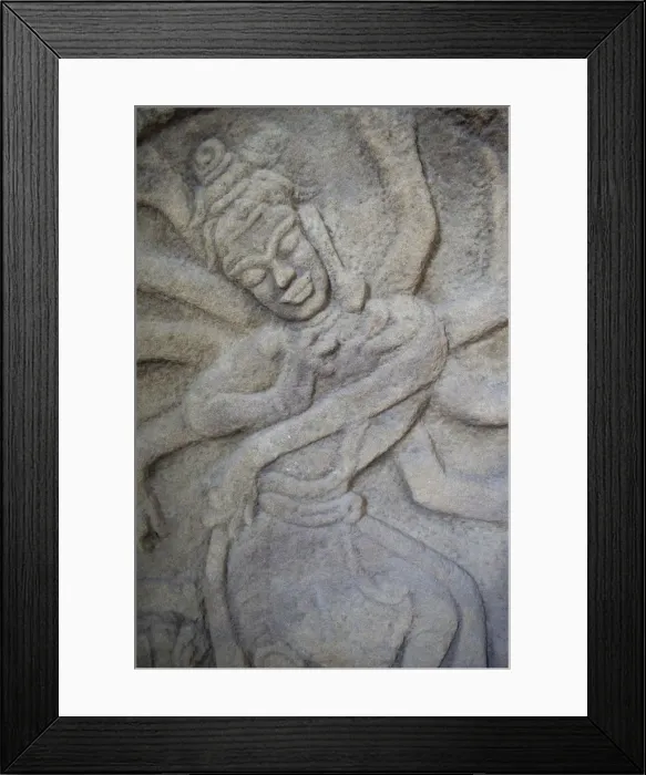 Framed Print : Vietnam, Danang, Museum of Cham Sculpture, Sandstone Carving of God Siva Framed Print : Vietnam, Danang, Museum of Cham Sculpture, Sandstone Carving of God Siva
