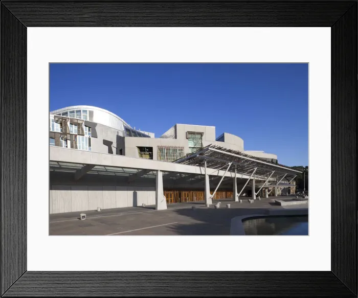 Framed Print : Scotland, Edinburgh, Scottish Parliament Building Framed Print : Scotland, Edinburgh, Scottish Parliament Building