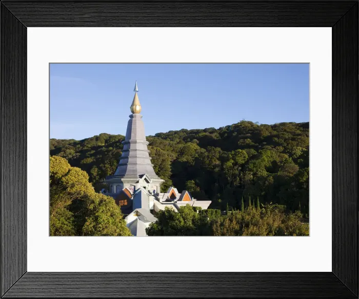 Framed Print : Thailand, Chiang Mai, Doi Inthanon National Park, Phra Mahathat Napaphon Bhumisiri Chedi Framed Print : Thailand, Chiang Mai, Doi Inthanon National Park, Phra Mahathat Napaphon Bhumisiri Chedi