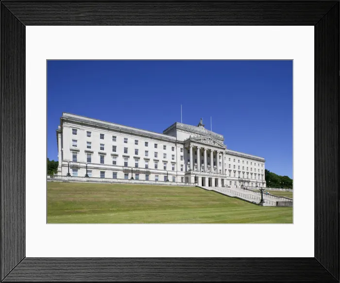 Framed Print : Northern Ireland, Belfast, Stormont Castle Framed Print : Northern Ireland, Belfast, Stormont Castle